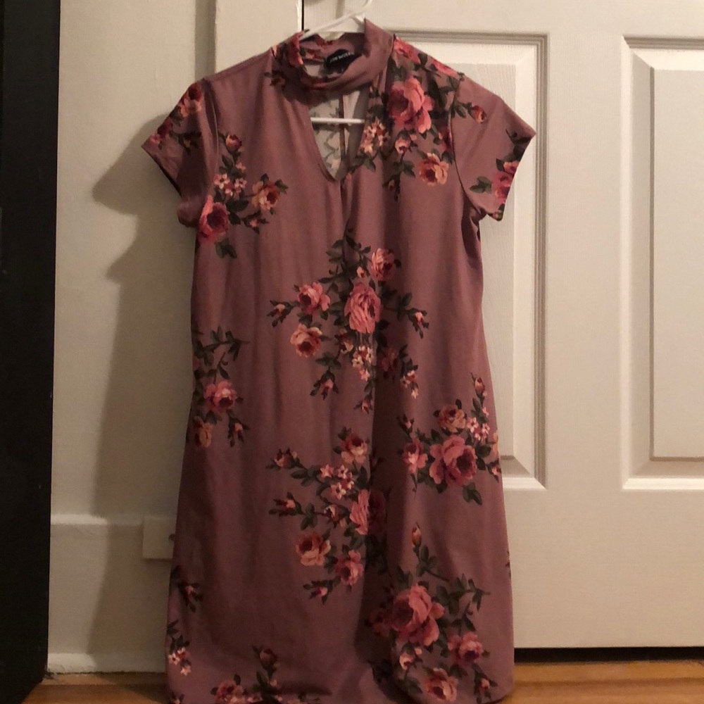Cotton floral dress